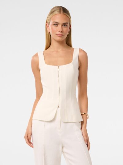 Collins Zip Through Tank Top