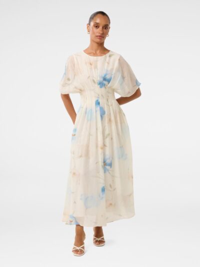 Eve Petite Seam Detail Midi Dr