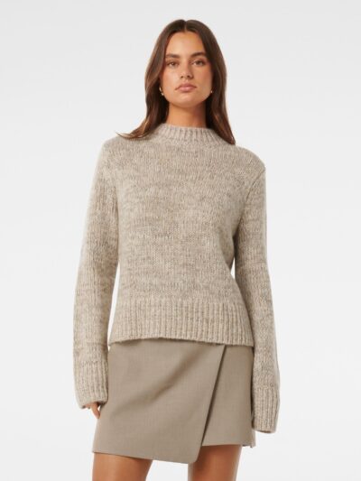 Frankie Stand Neck Jumper