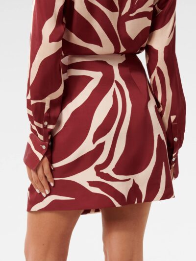 Harvey Wrap Mini Skirt