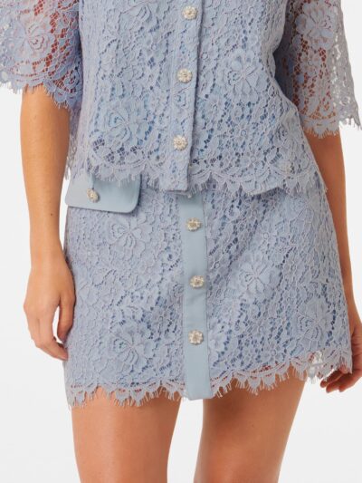 Lara Petite Lace Mini Skirt