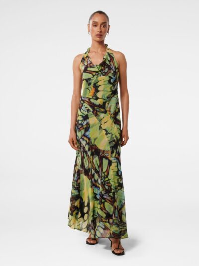 Macy Petite Halterneck Draped