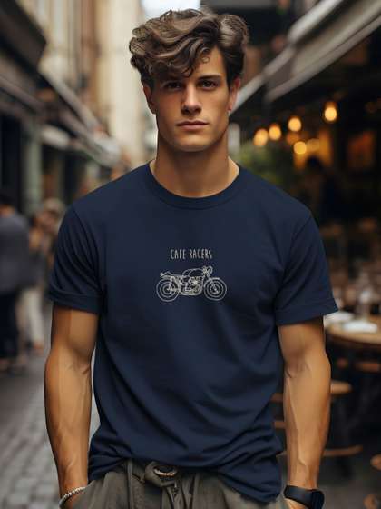 BULLMER Men Pack Of 2 Graphic Printed Round Neck C
